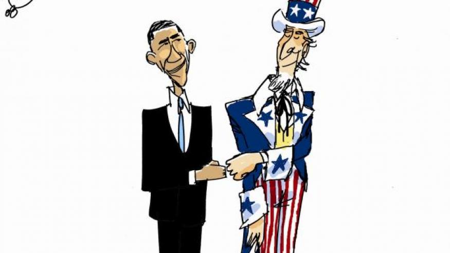 Obama and Uncle sam