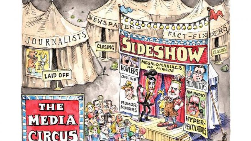 The media circus