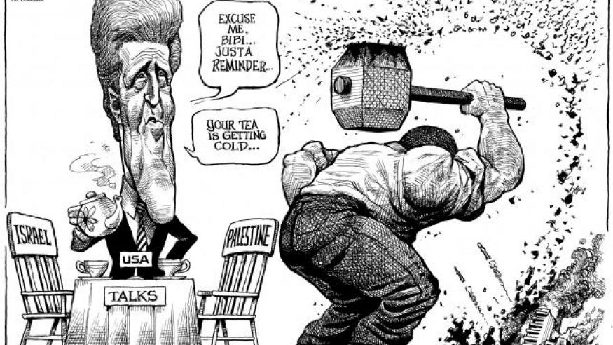 USA talks cartoon